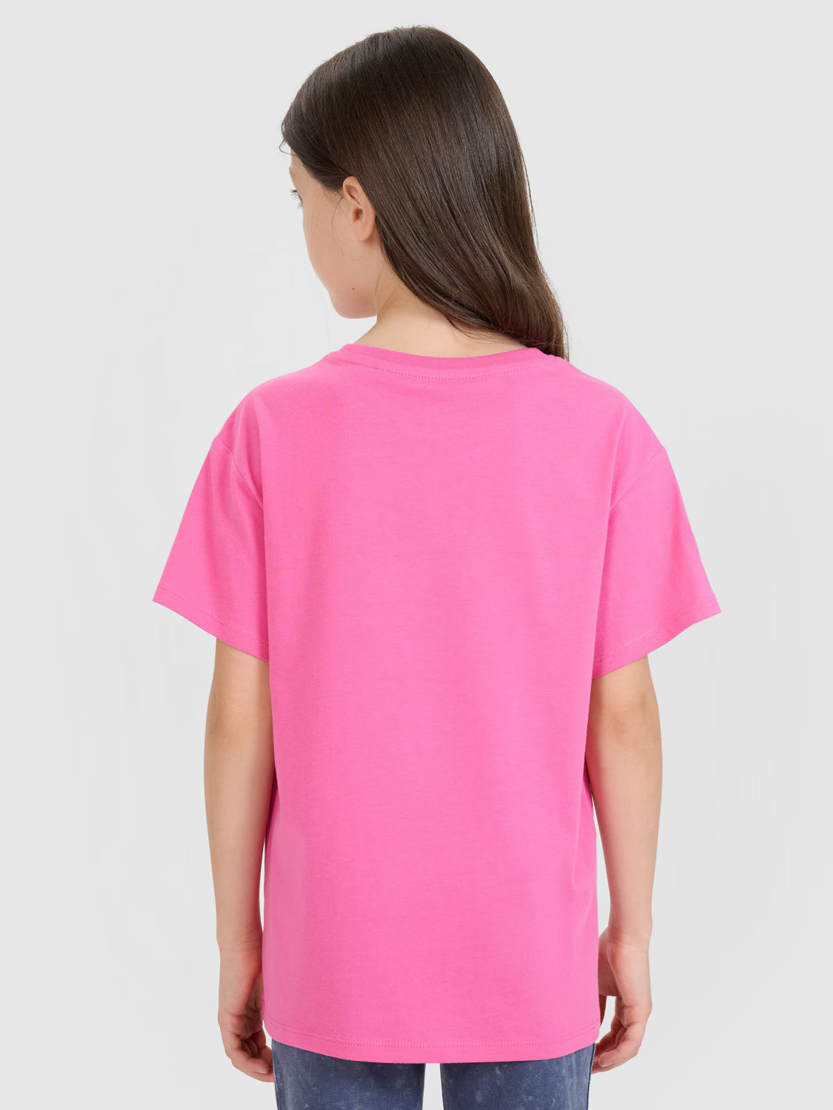 T-shirt regular z nadrukiem dziewczęcy