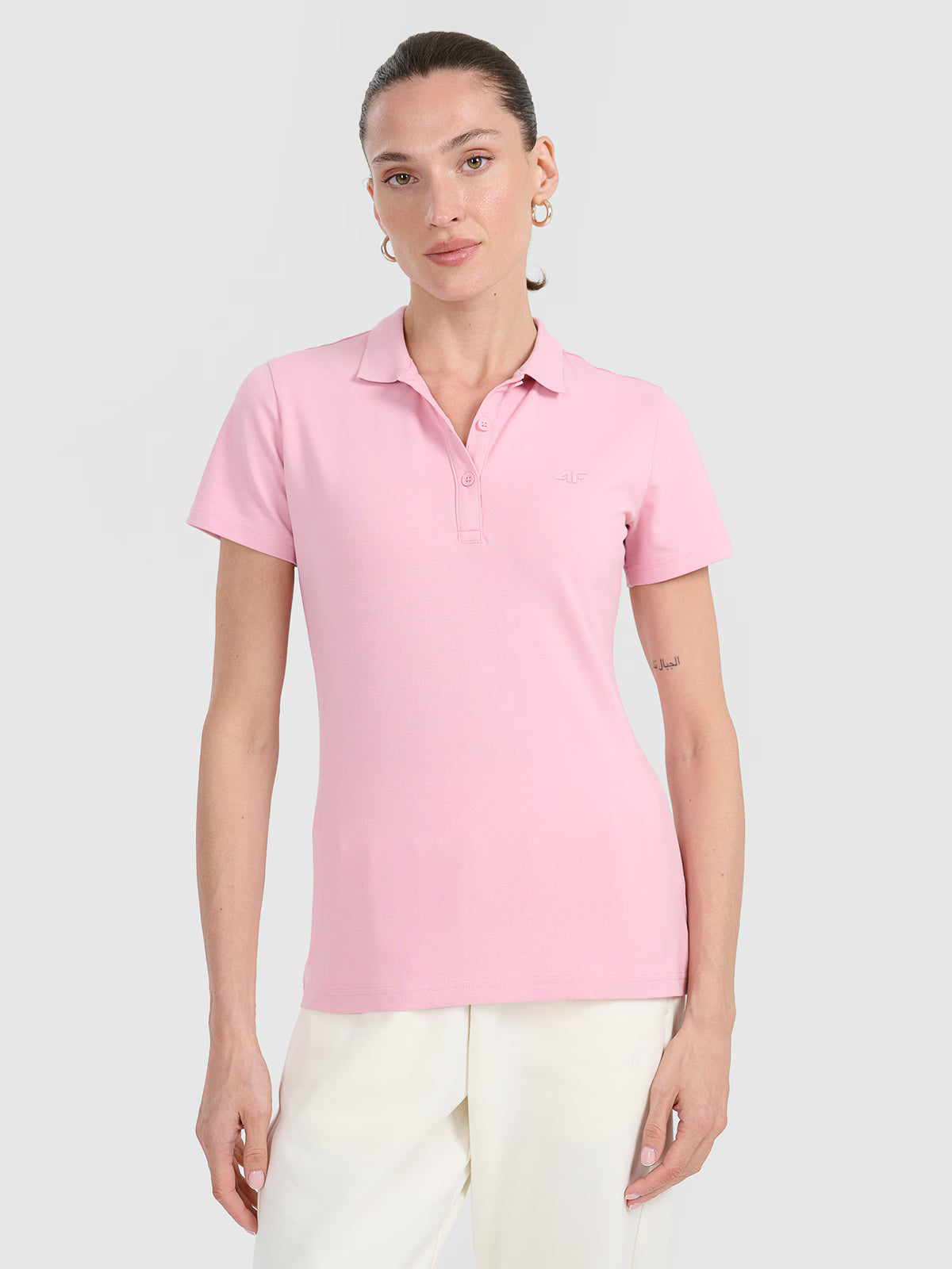 Koszulka polo slim damska