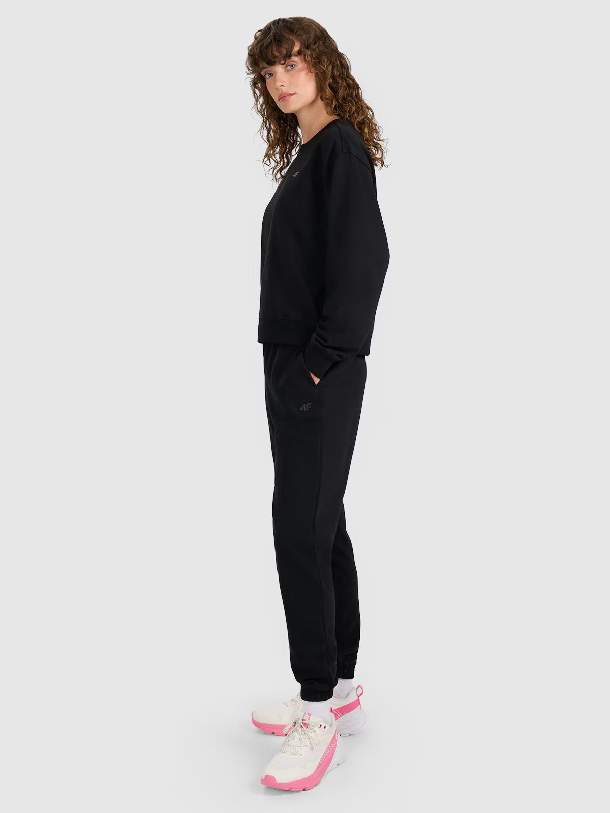Spodnie dresowe joggery damskie