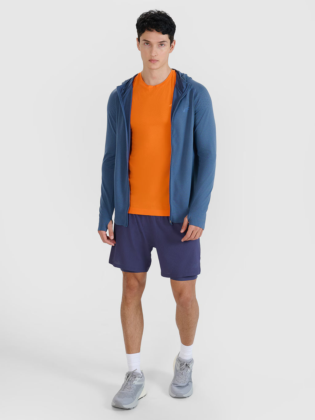 Bluza do biegania w terenie szybkoschnąca męska