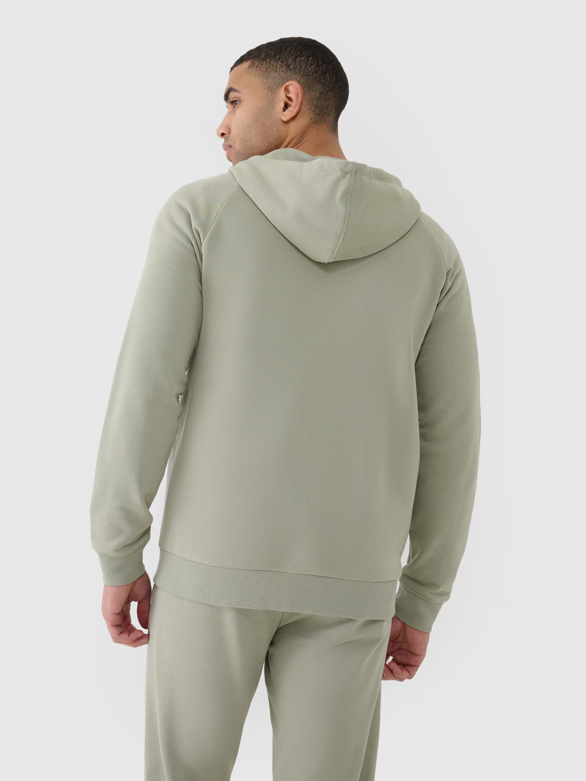 Bluza dresowa rozpinana z kapturem męska