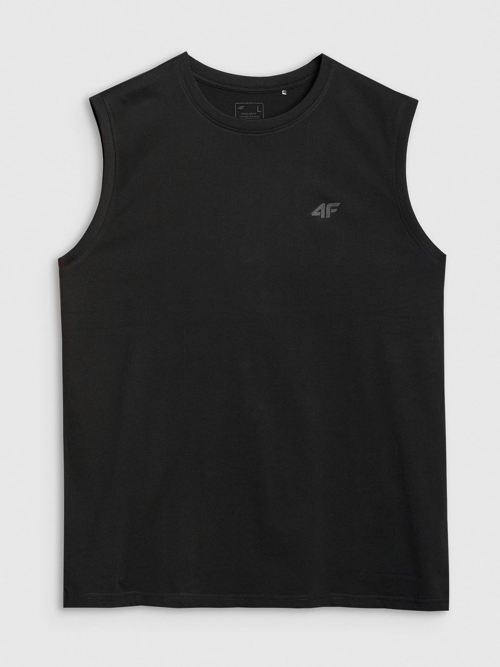 Tank top regular gładki męski