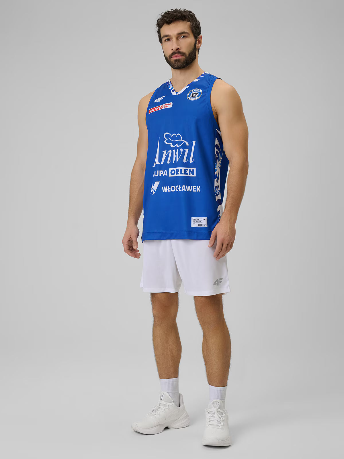 Koszulka meczowa replika wyjazdowa z sezonu 2025/26 męska 4F x Anwil Włocławek