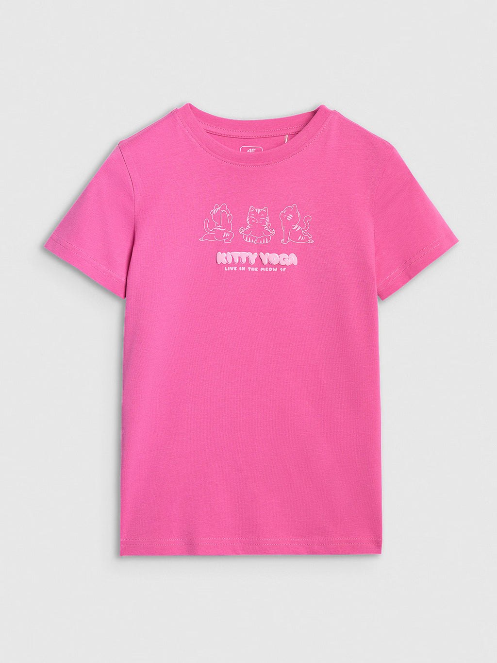 T-shirt regular z nadrukiem dziewczęcy