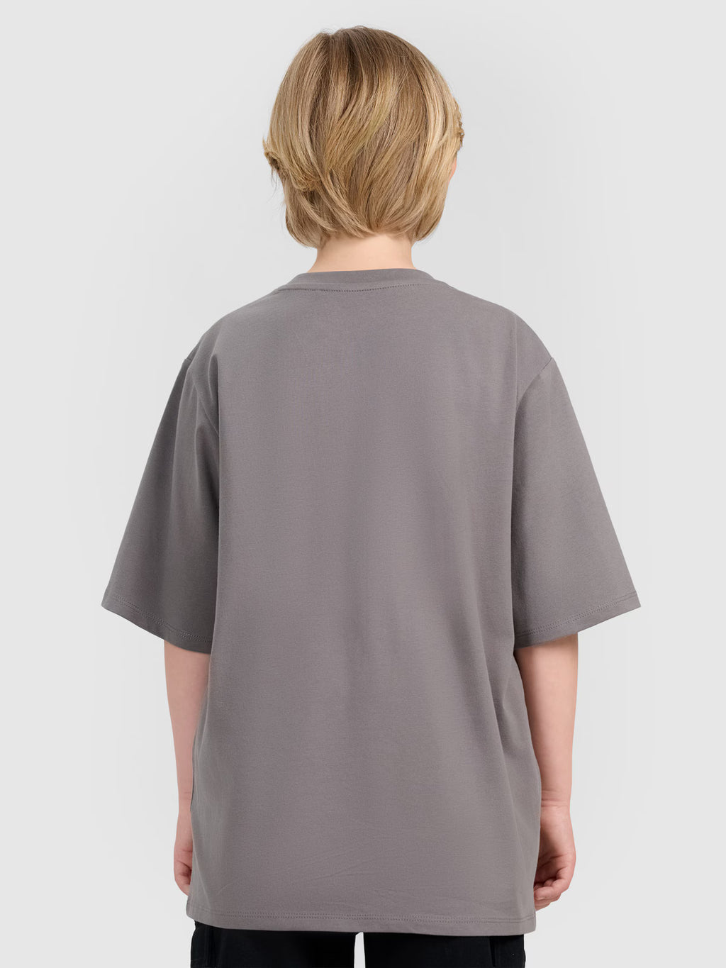 T-shirt oversize z nadrukiem chłopięcy