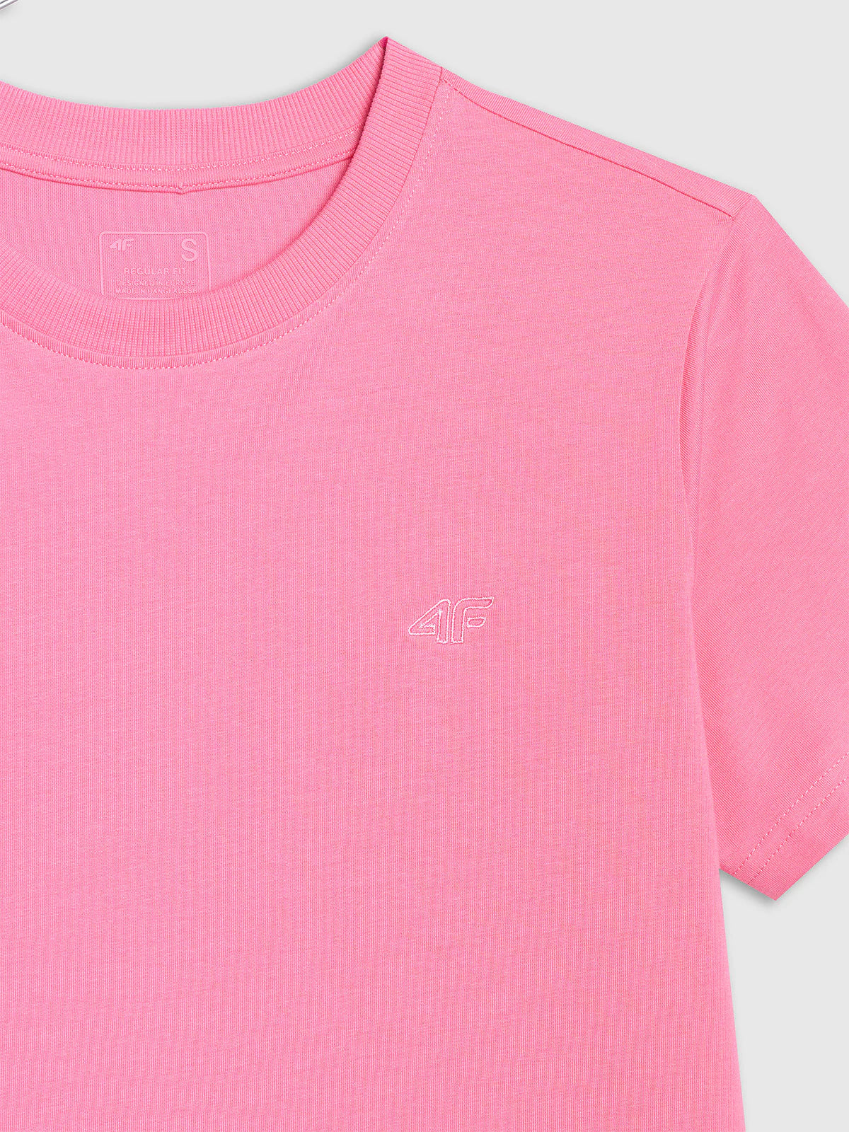 T-shirt regular gładki damski