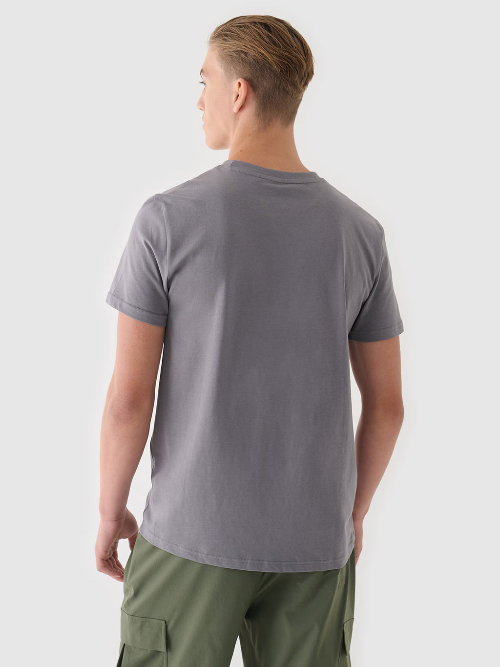 T-shirt regular z nadrukiem męski
