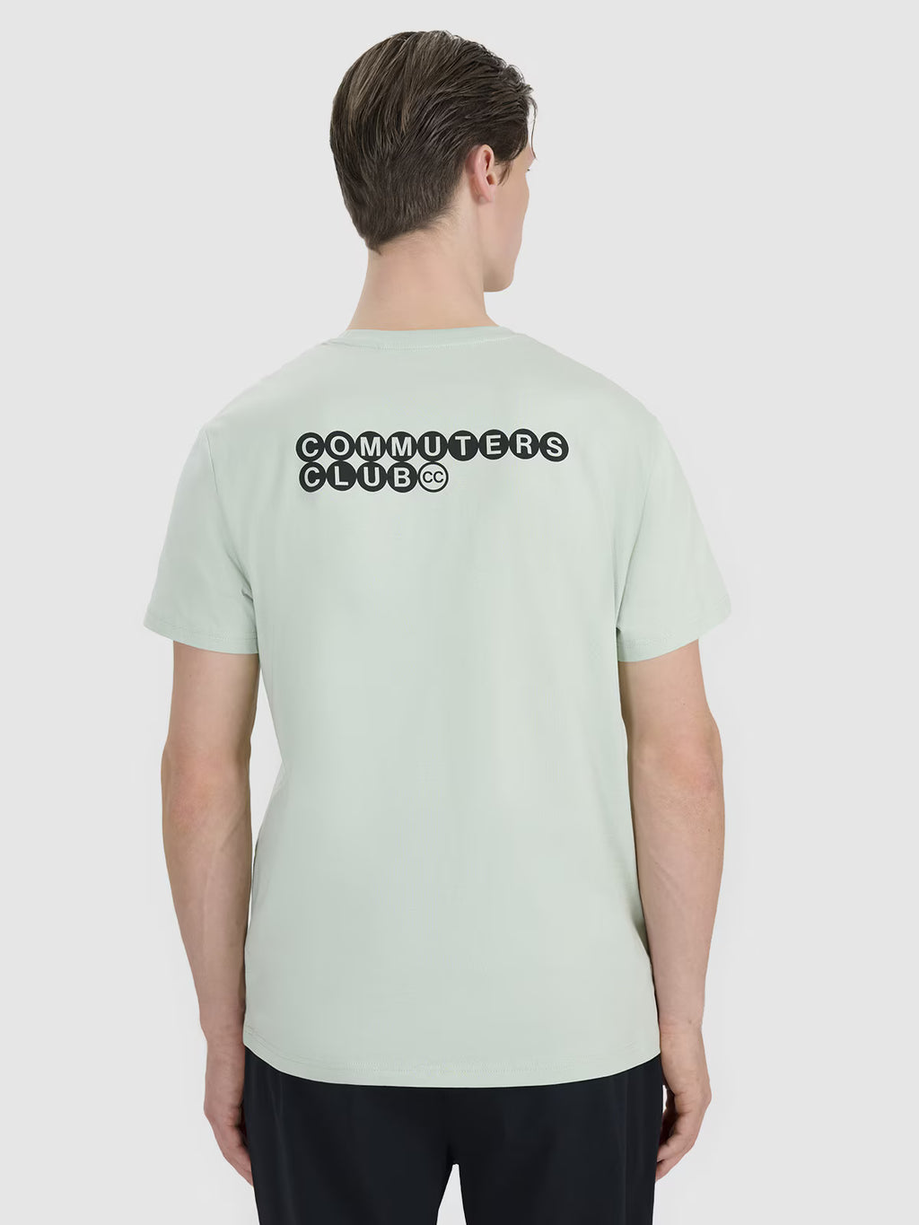 T-shirt regular z nadrukiem męski