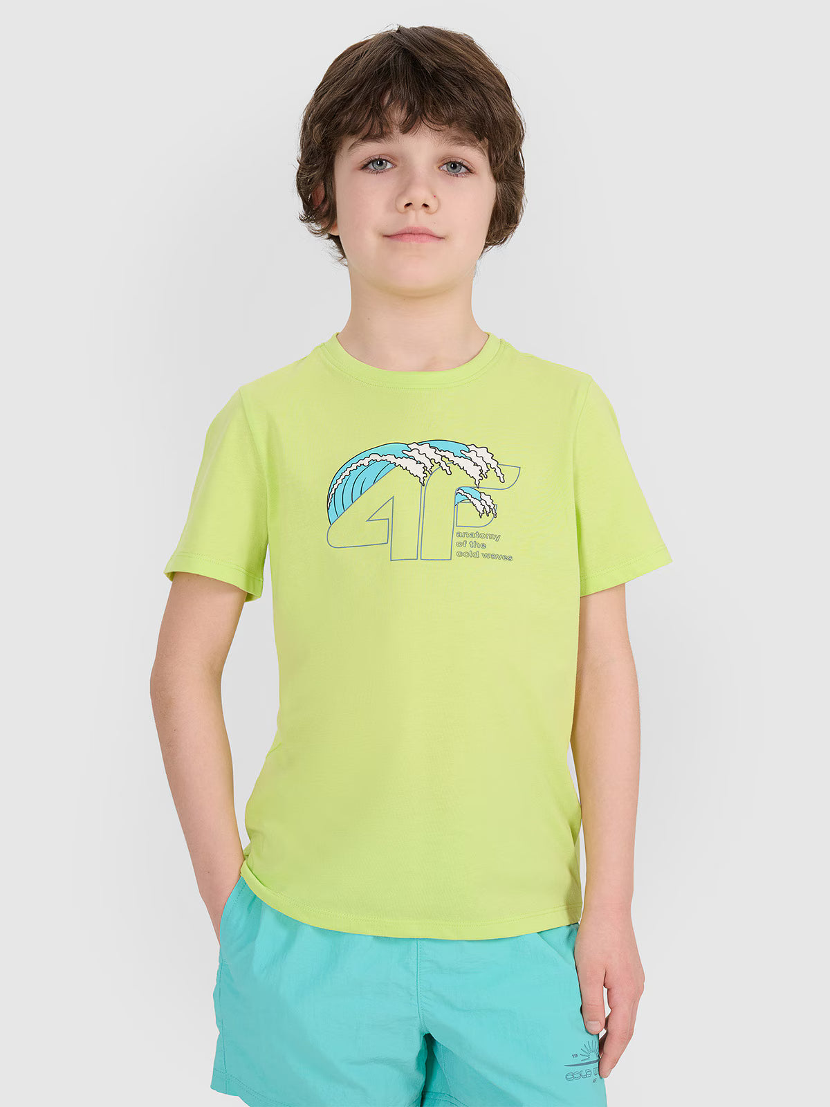 T-shirt regular z nadrukiem chłopięcy