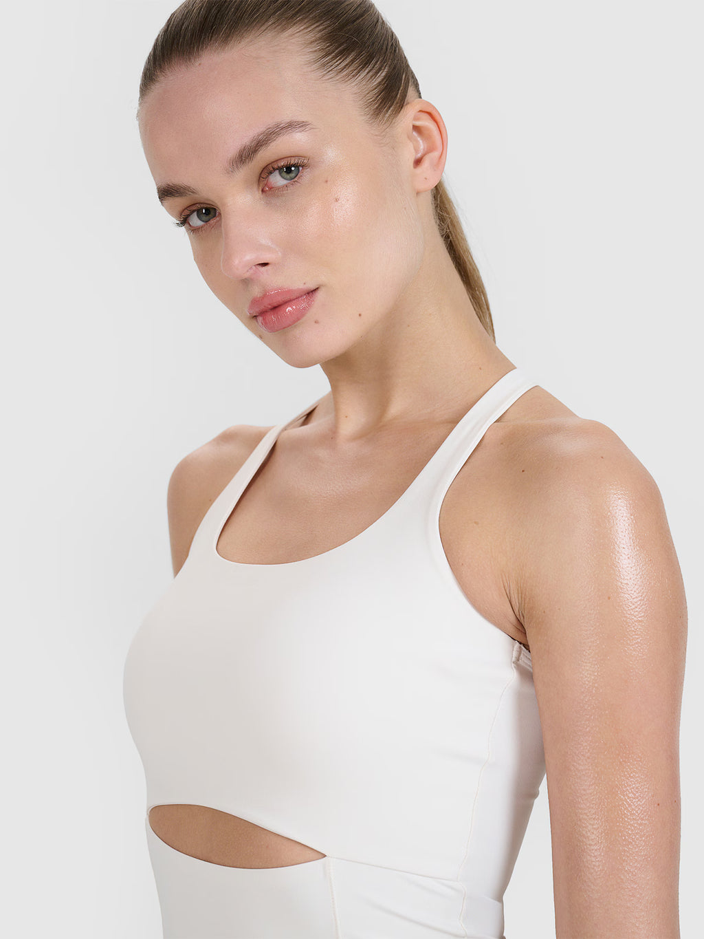 Top treningowy slim szybkoschnący damski 4F x Anna Lewandowska