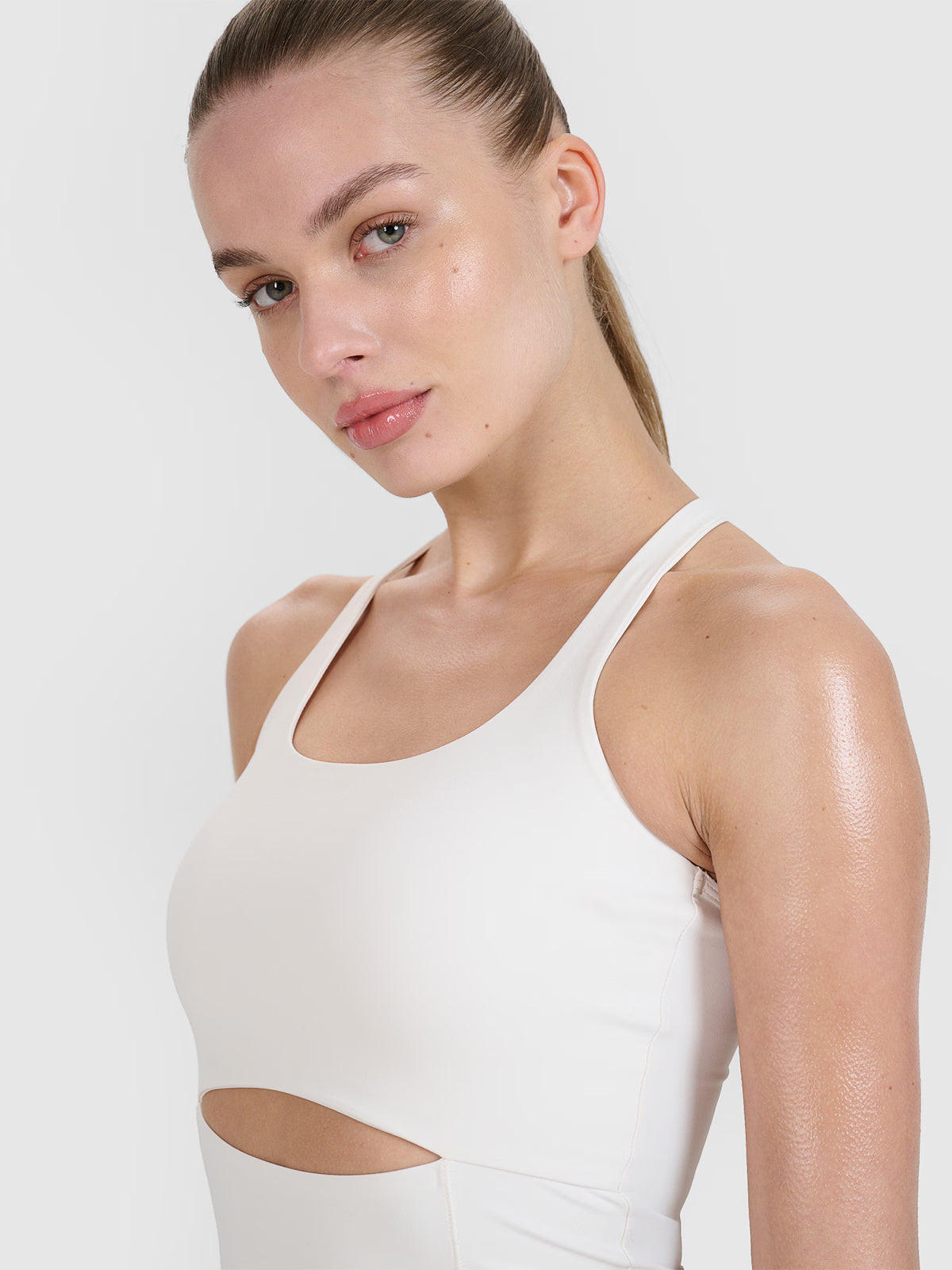 Top treningowy slim szybkoschnący damski 4F x Anna Lewandowska