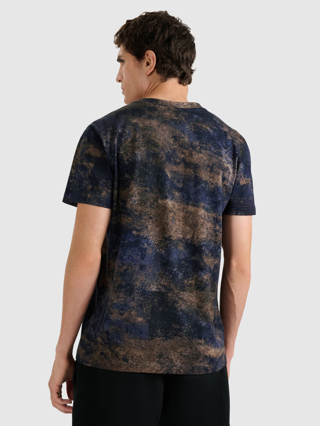 T-shirt regular z nadrukiem męski