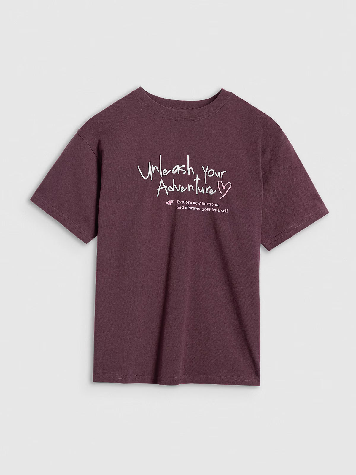 T-shirt regular z nadrukiem dziewczęcy