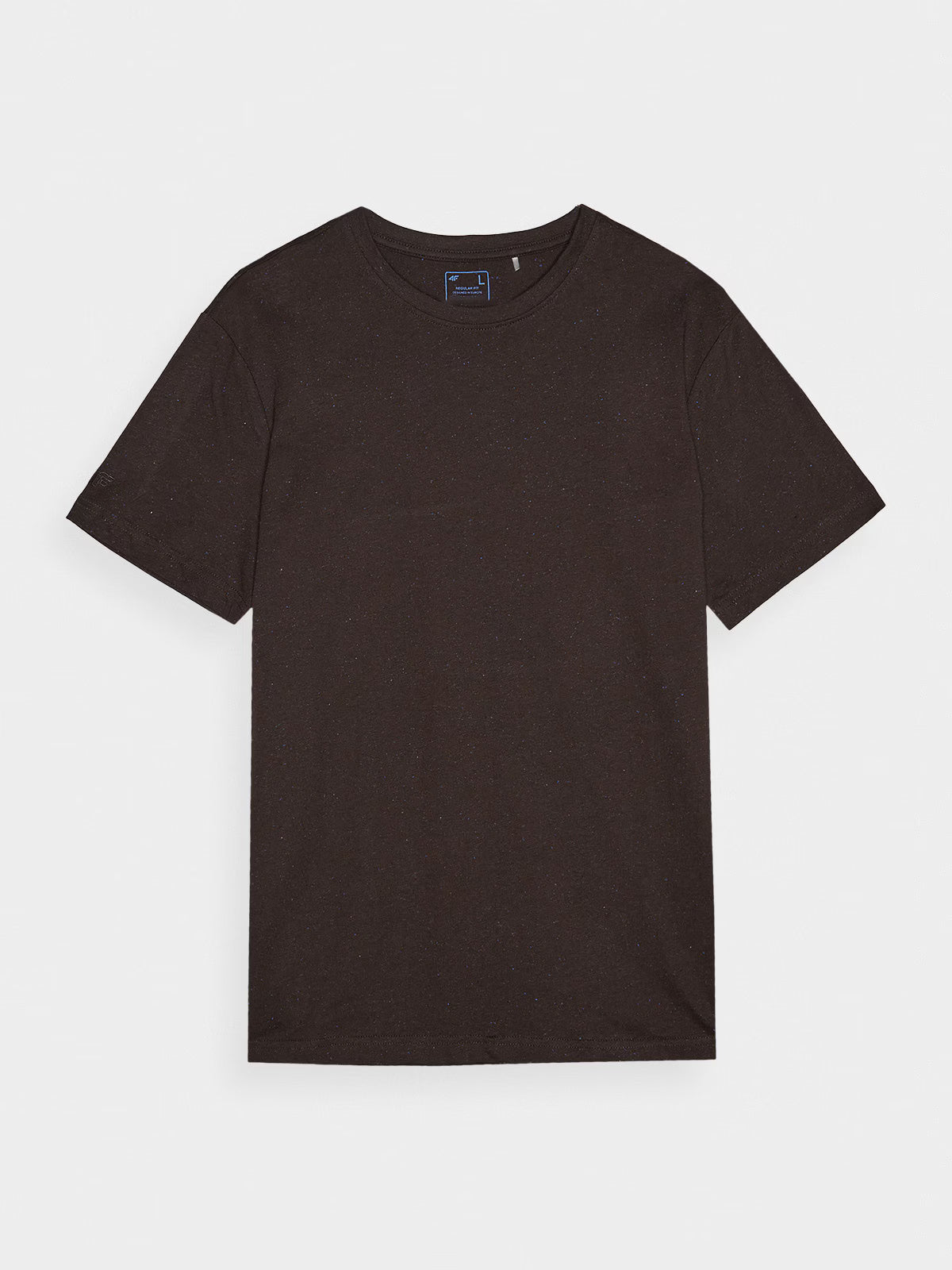 T-shirt regular gładki męski