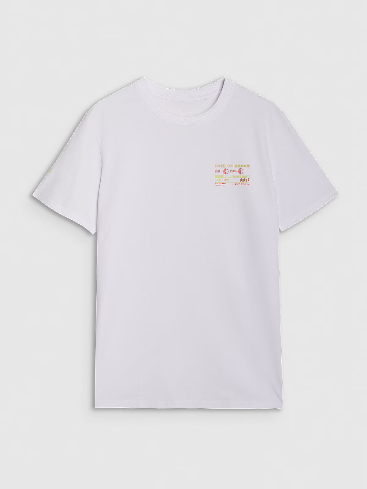 T-shirt regular z nadrukiem męski