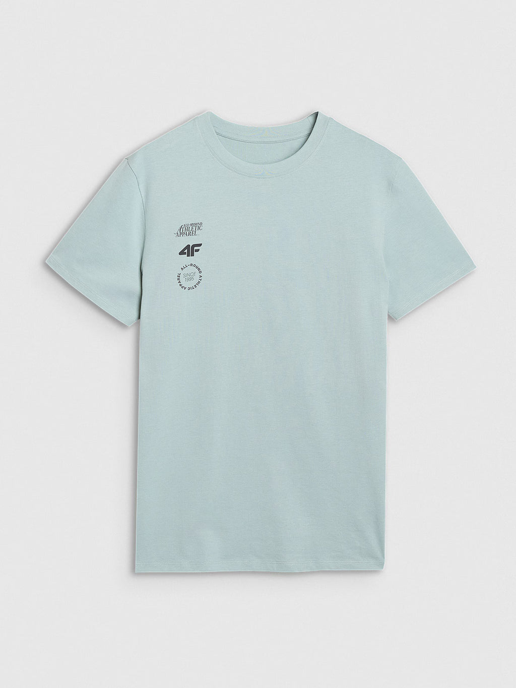 T-shirt regular z nadrukiem męski
