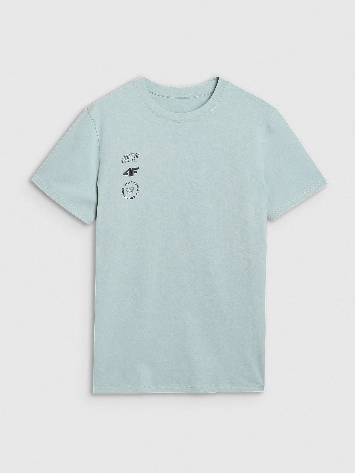 T-shirt regular z nadrukiem męski