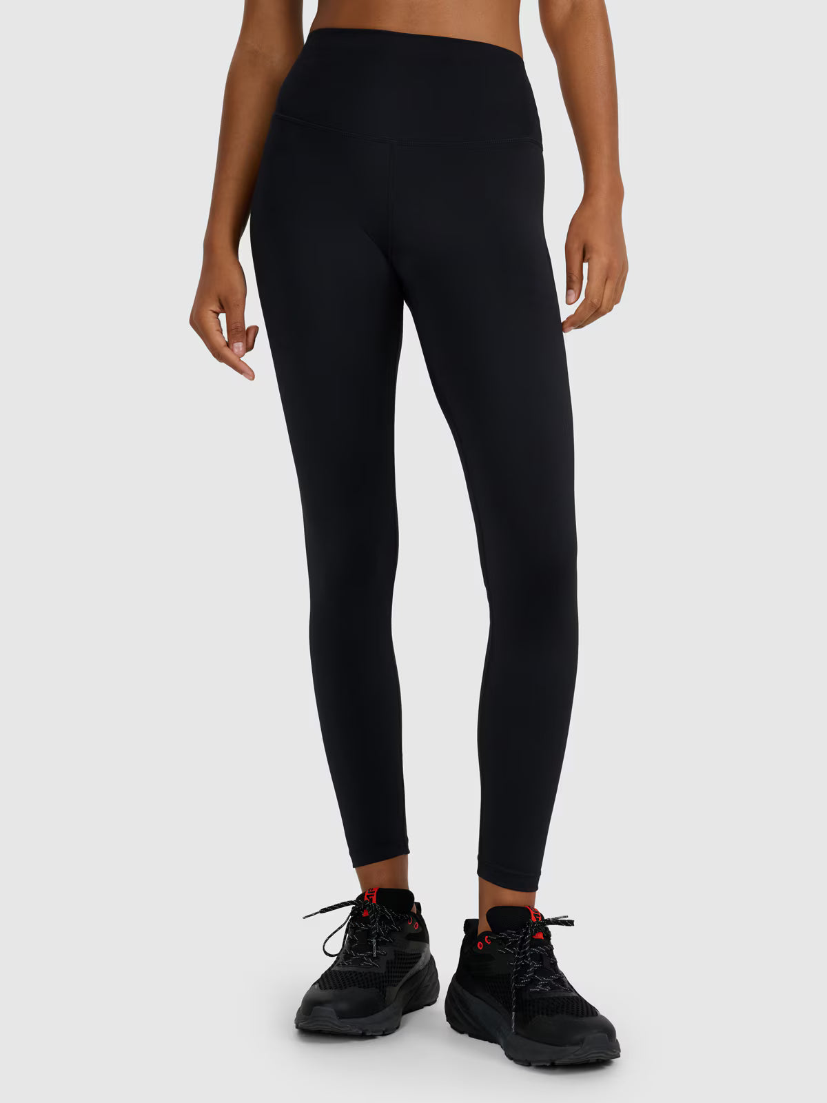 Legginsy treningowe z wysokim stanem damskie