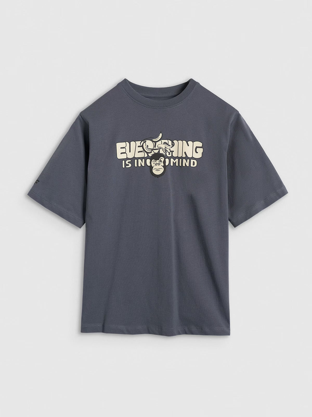 T-shirt oversize z nadrukiem chłopięcy
