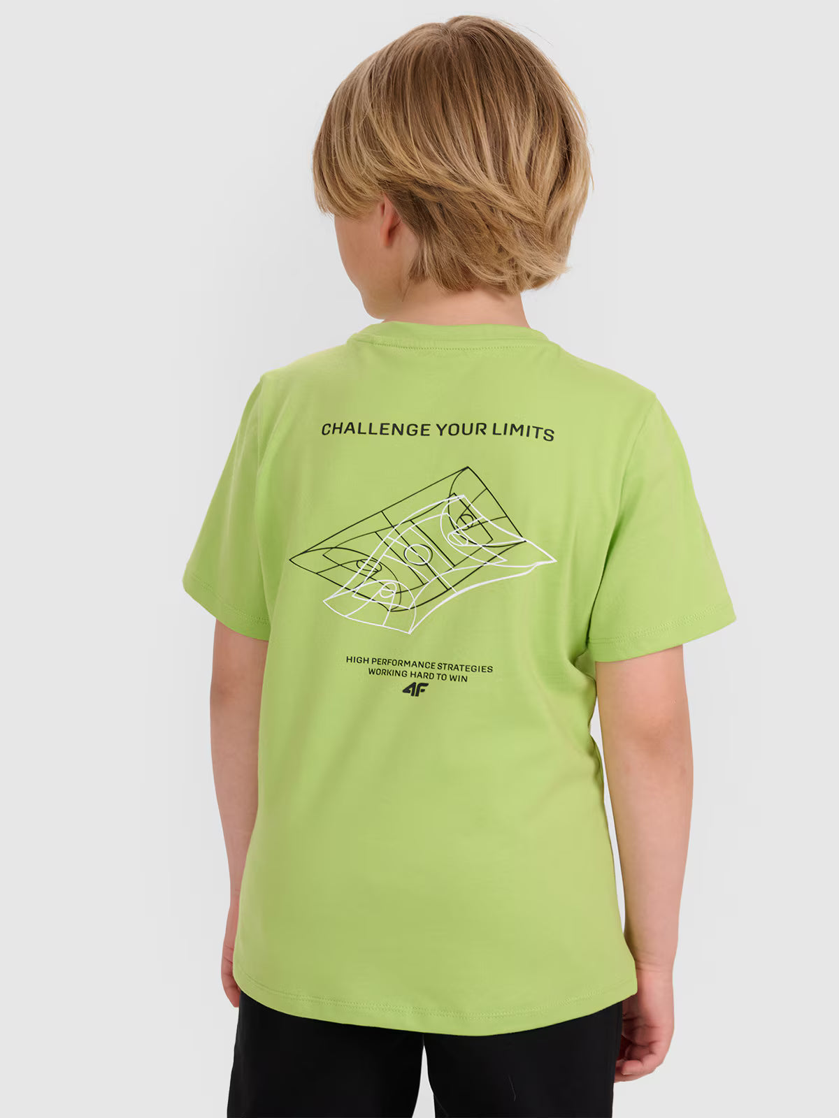 T-shirt regular z nadrukiem chłopięcy