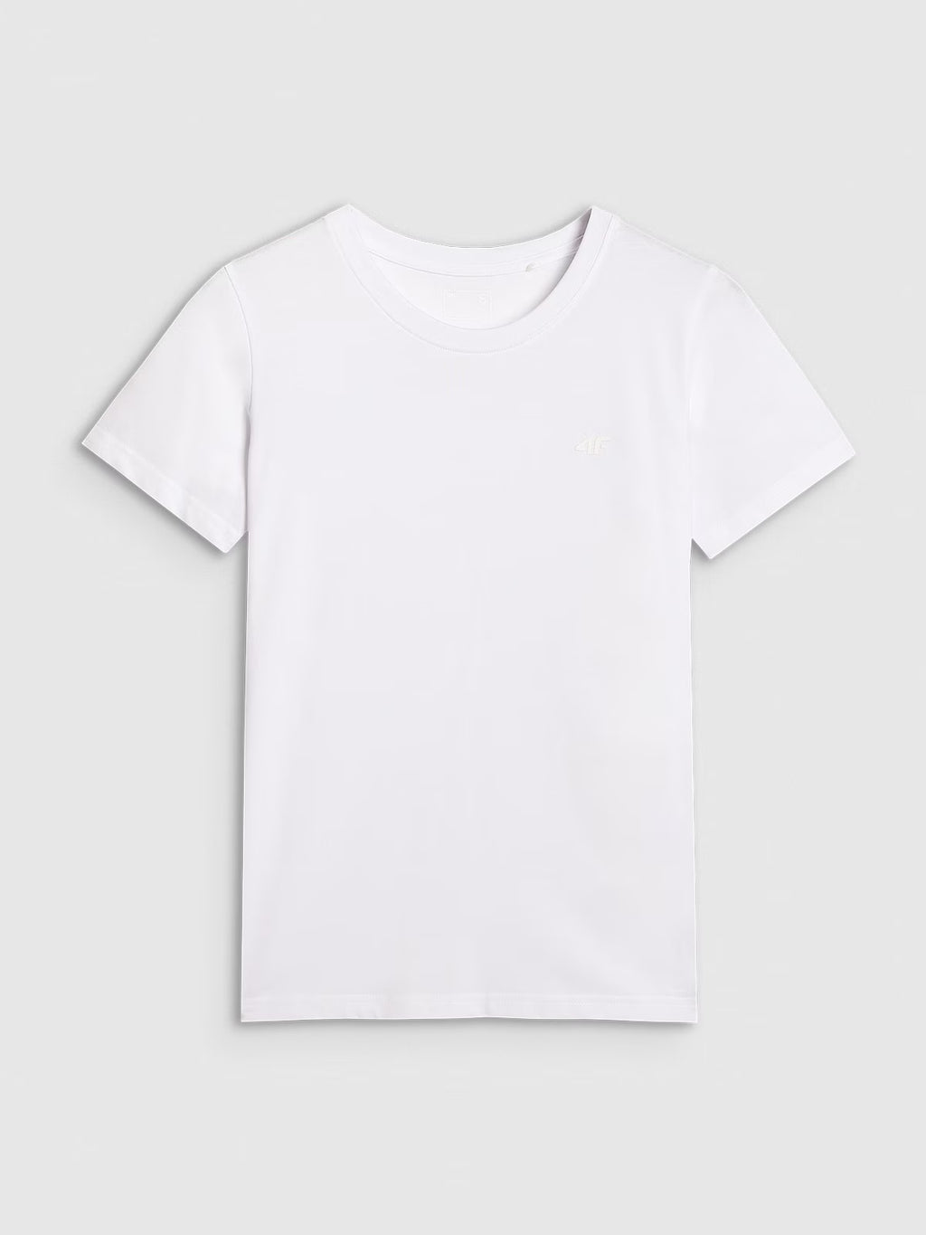 T-shirt regular gładki damski