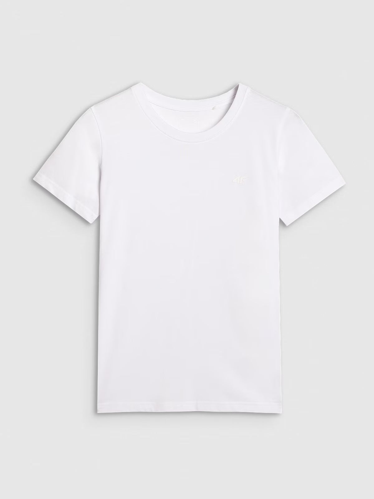 T-shirt regular gładki damski