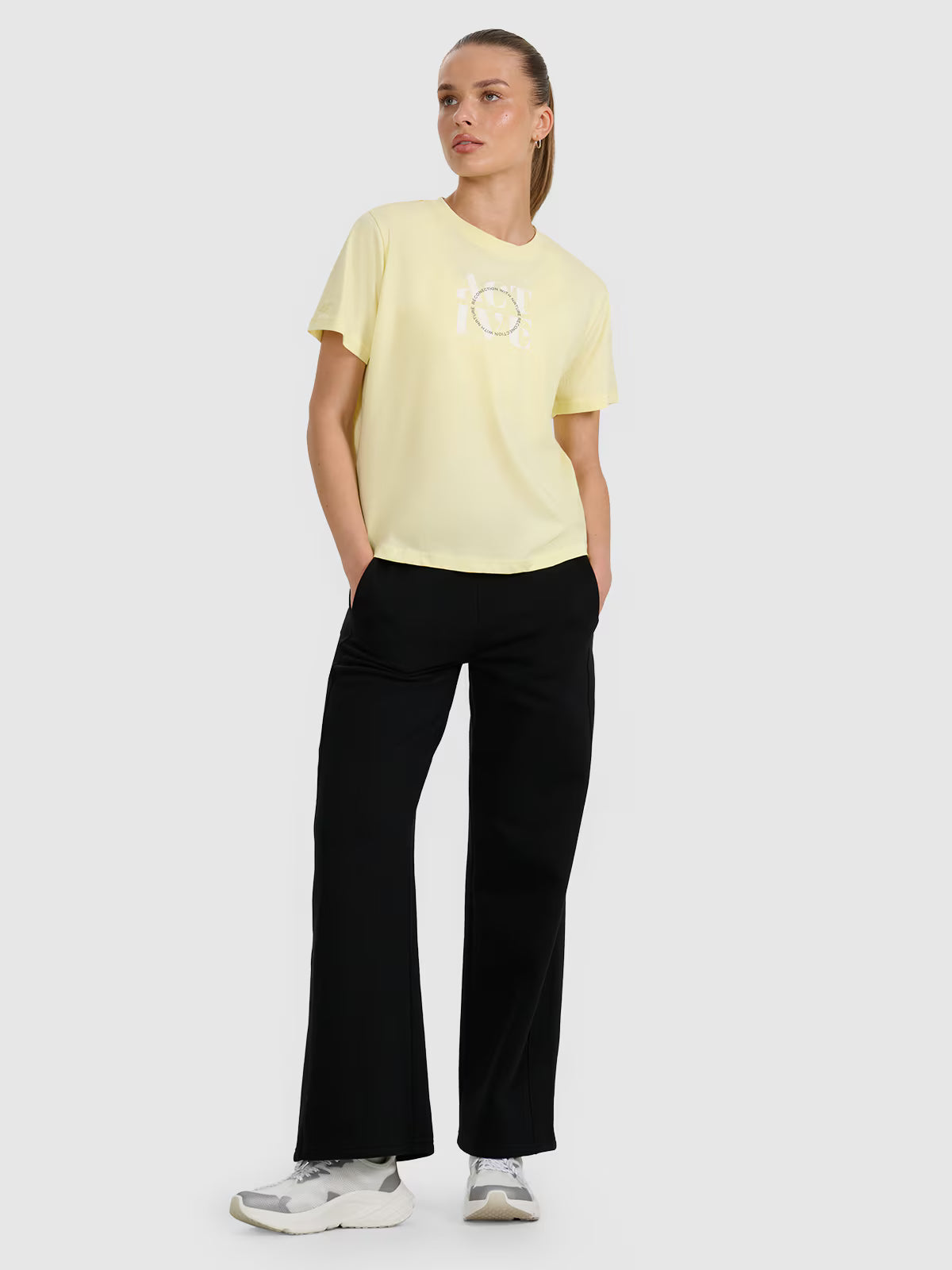 T-shirt z nadrukiem damski