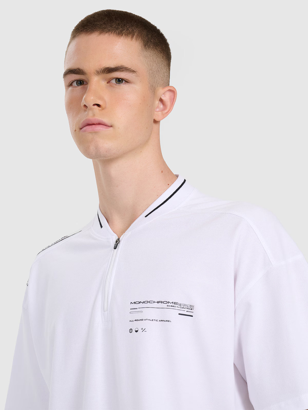 Koszulka polo oversize męska
