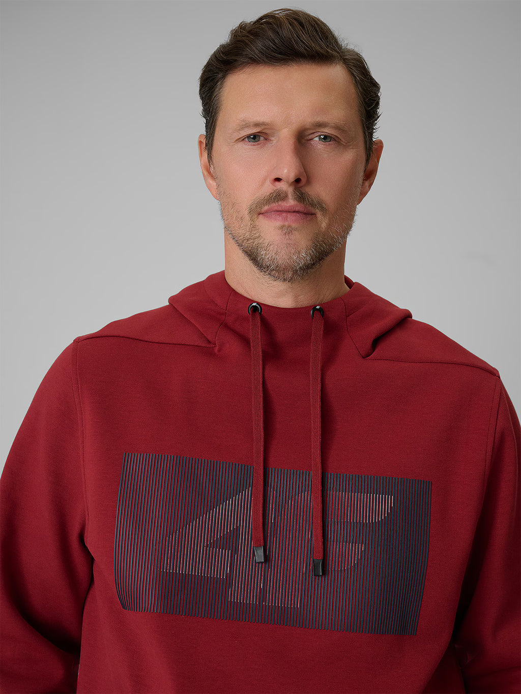 Bluza dresowa regular z kapturem męska