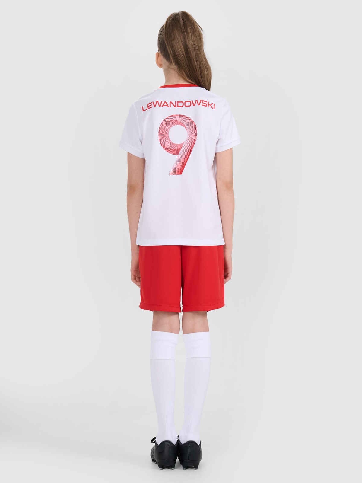 Koszulka sportowa dziecięca 4F JUNIOR x Robert Lewandowski