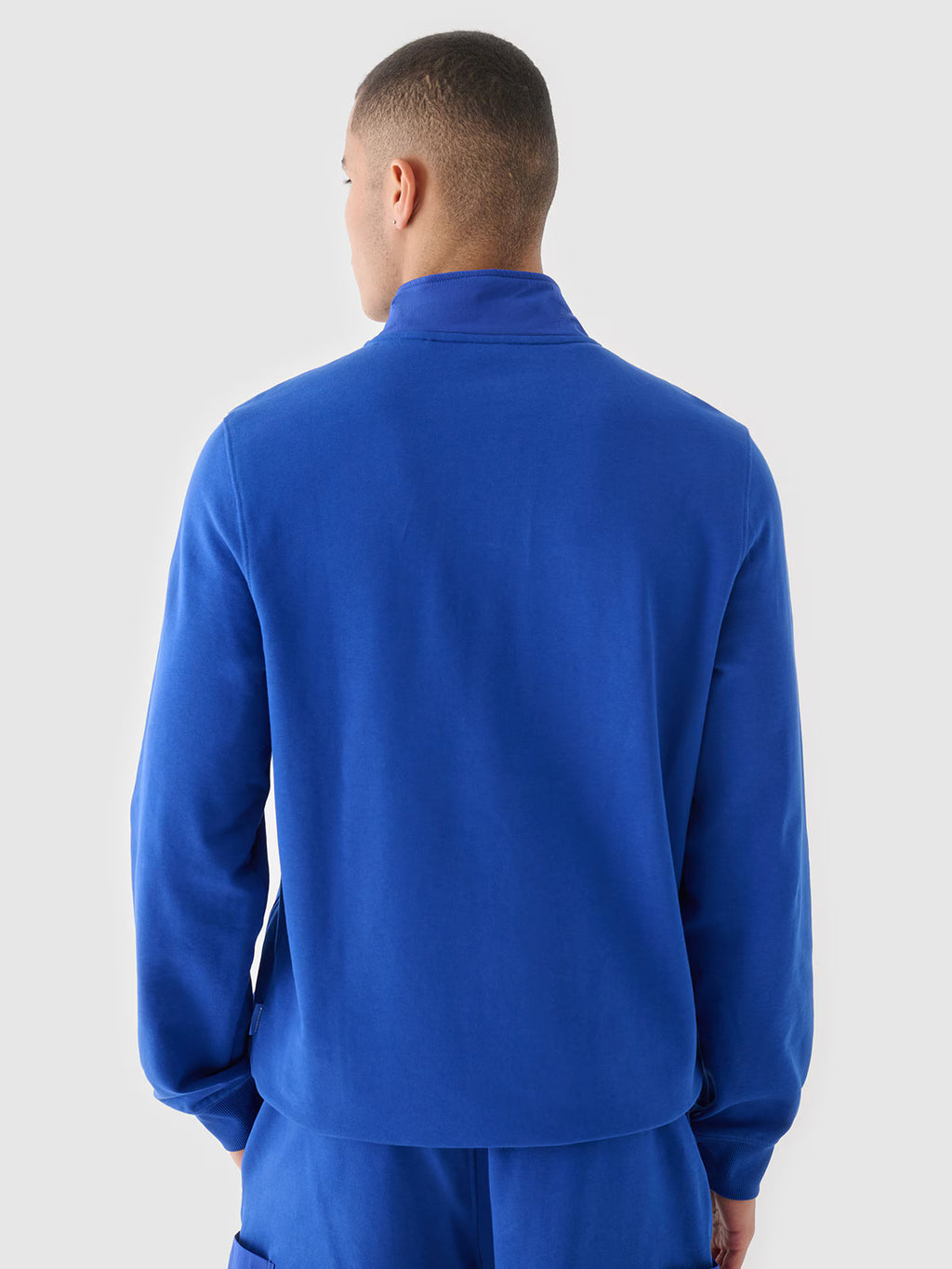 Bluza dresowa nierozpinana bez kaptura męska