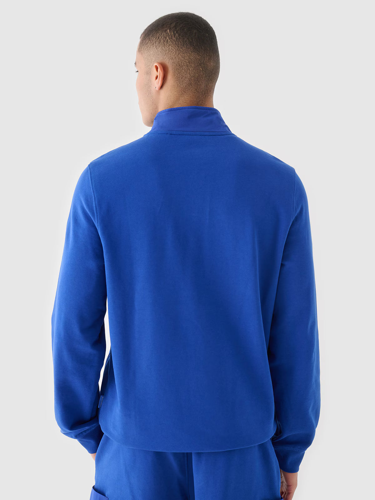 Bluza dresowa nierozpinana bez kaptura męska