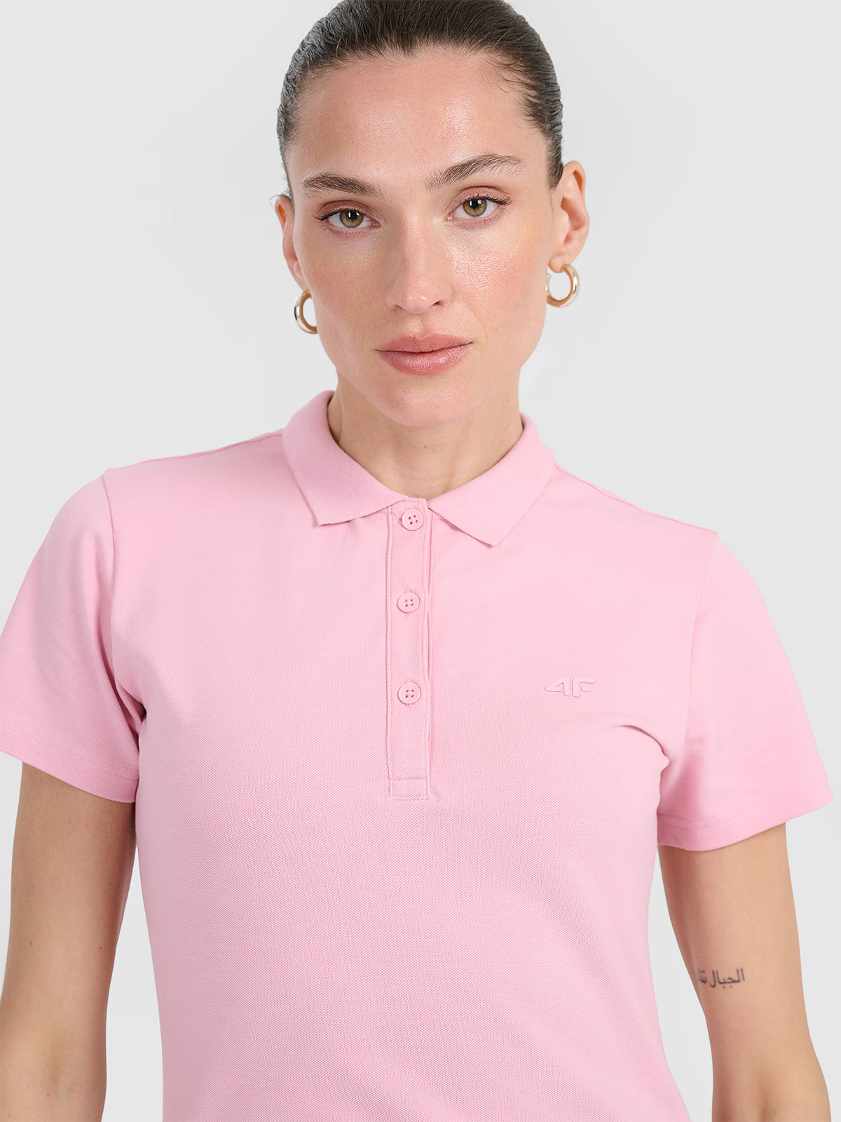 Koszulka polo slim damska