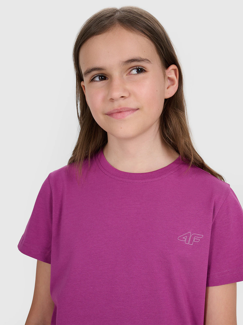 T-shirt regular gładki (2-pack) dziecięcy