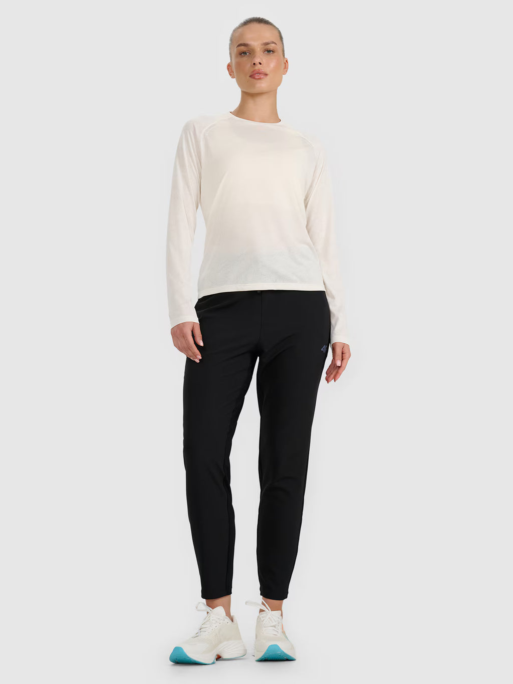 Longsleeve do biegania w terenie szybkoschnący damski