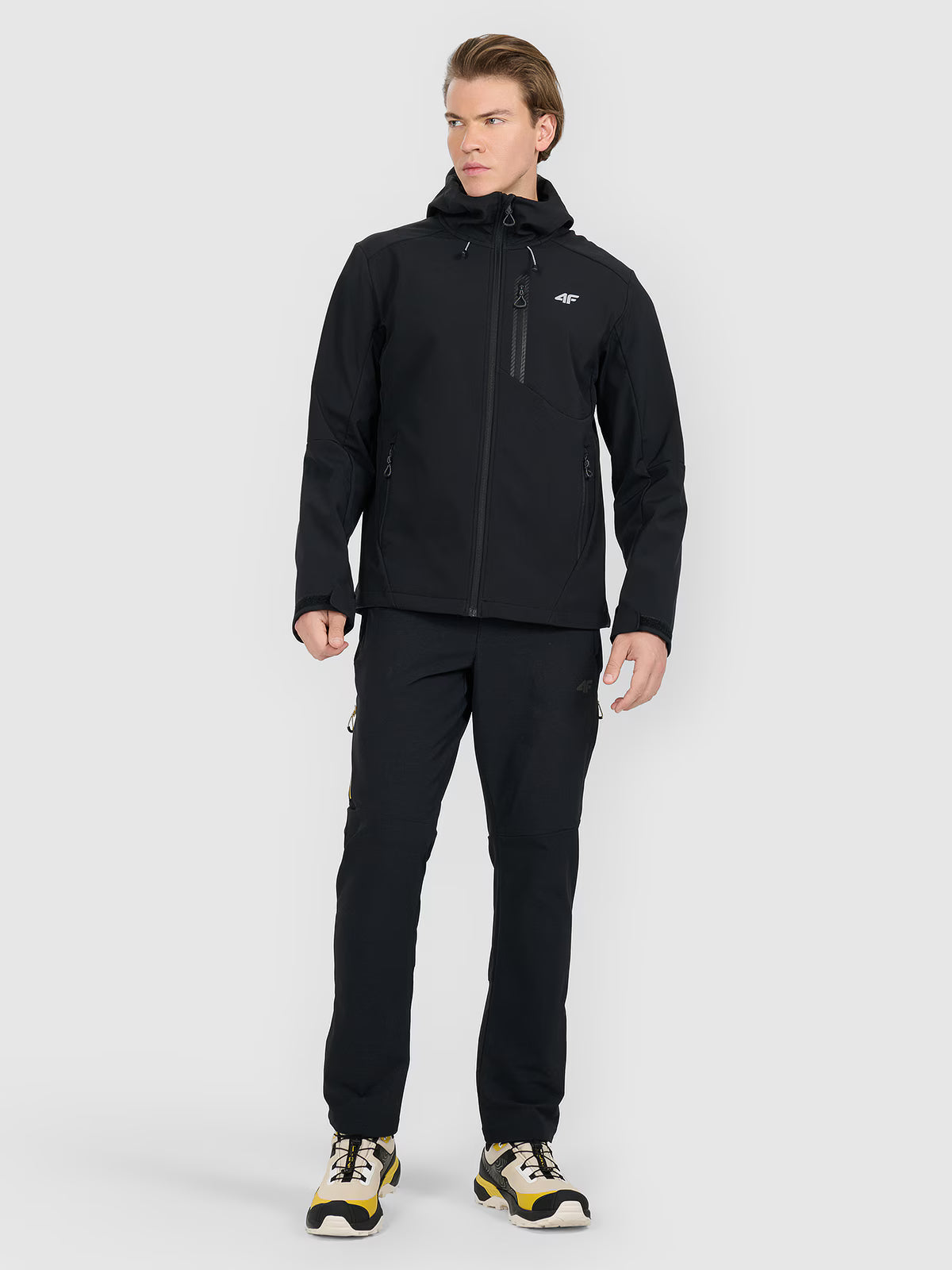 Kurtka softshell wiatroodporna membrana 8000 męska
