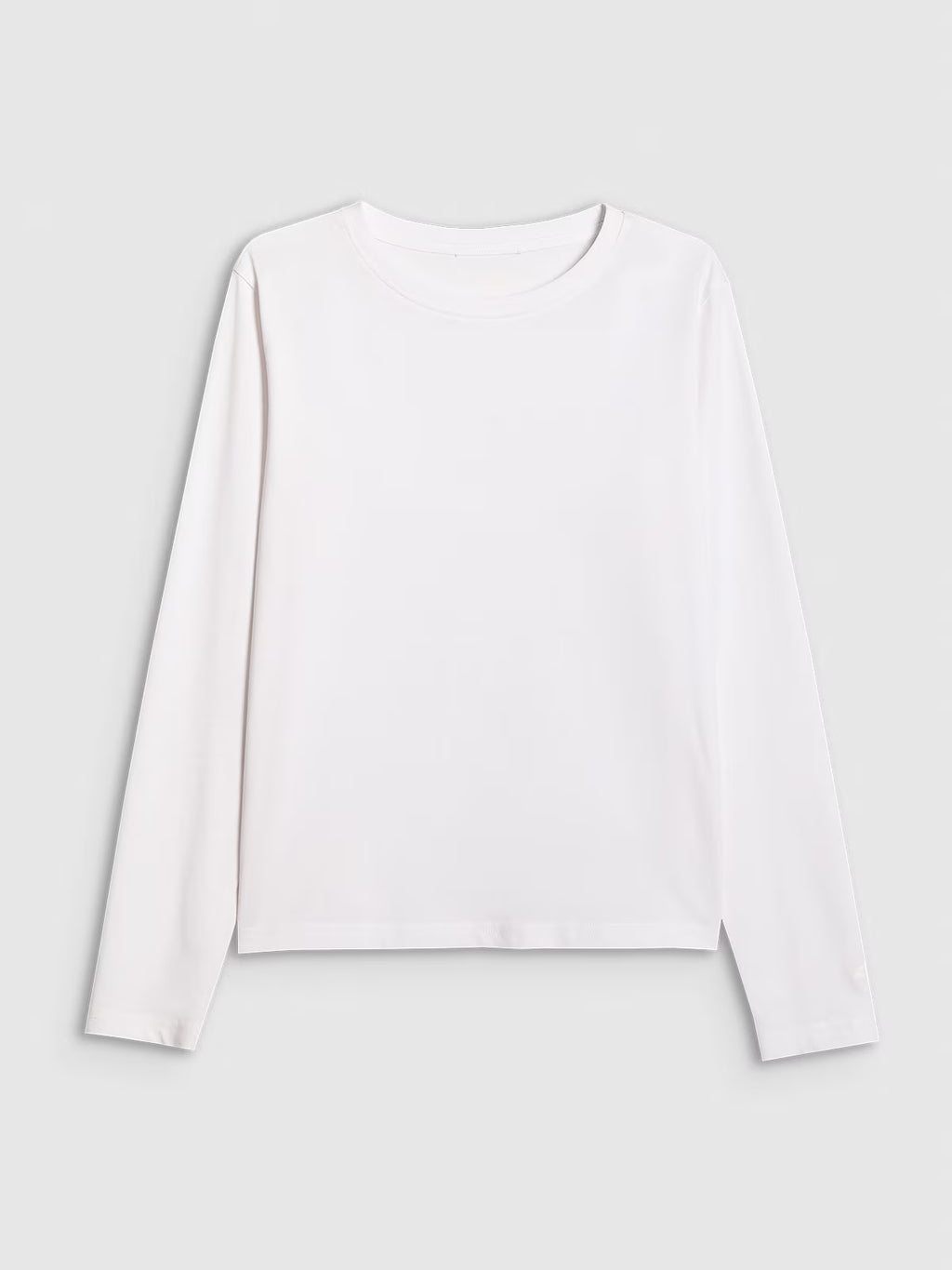 Longsleeve oversize gładki damski