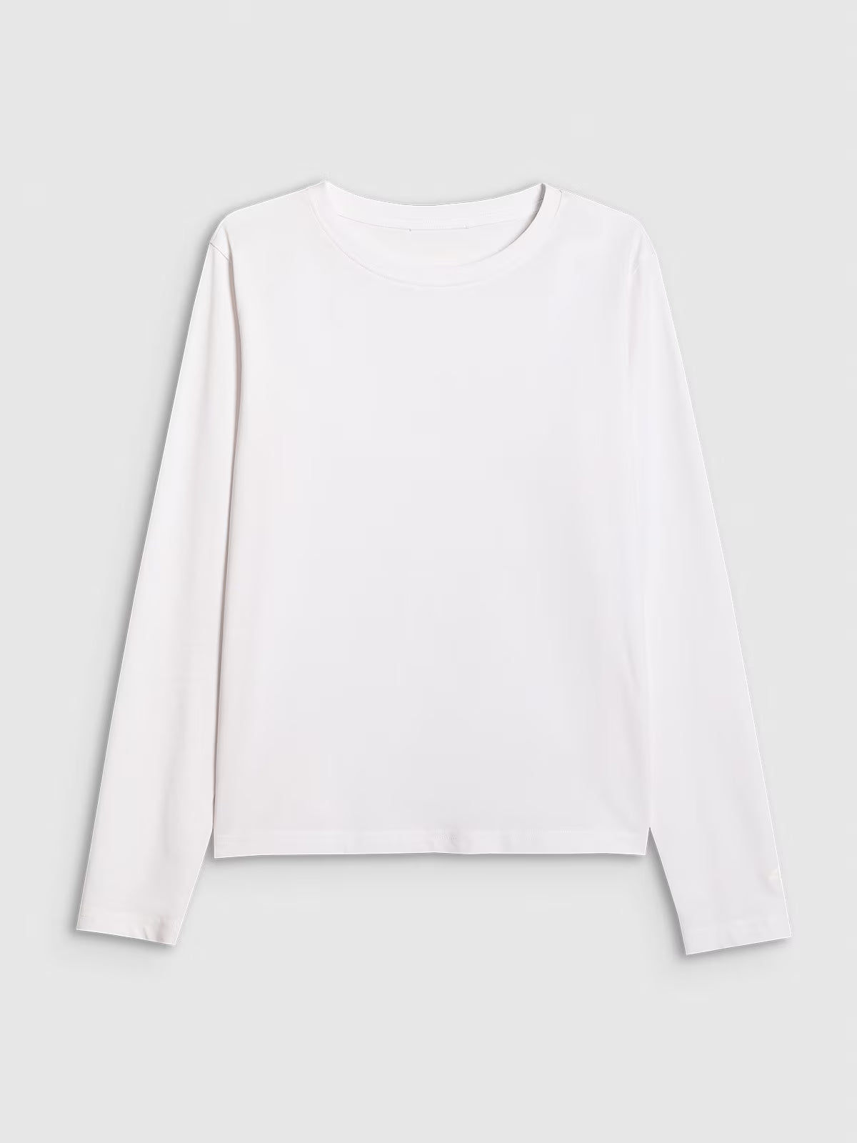 Longsleeve oversize gładki damski