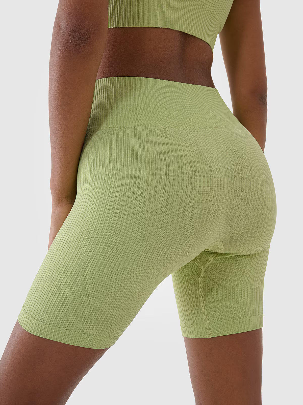 Legginsy kolarki bezszwowe treningowe damskie