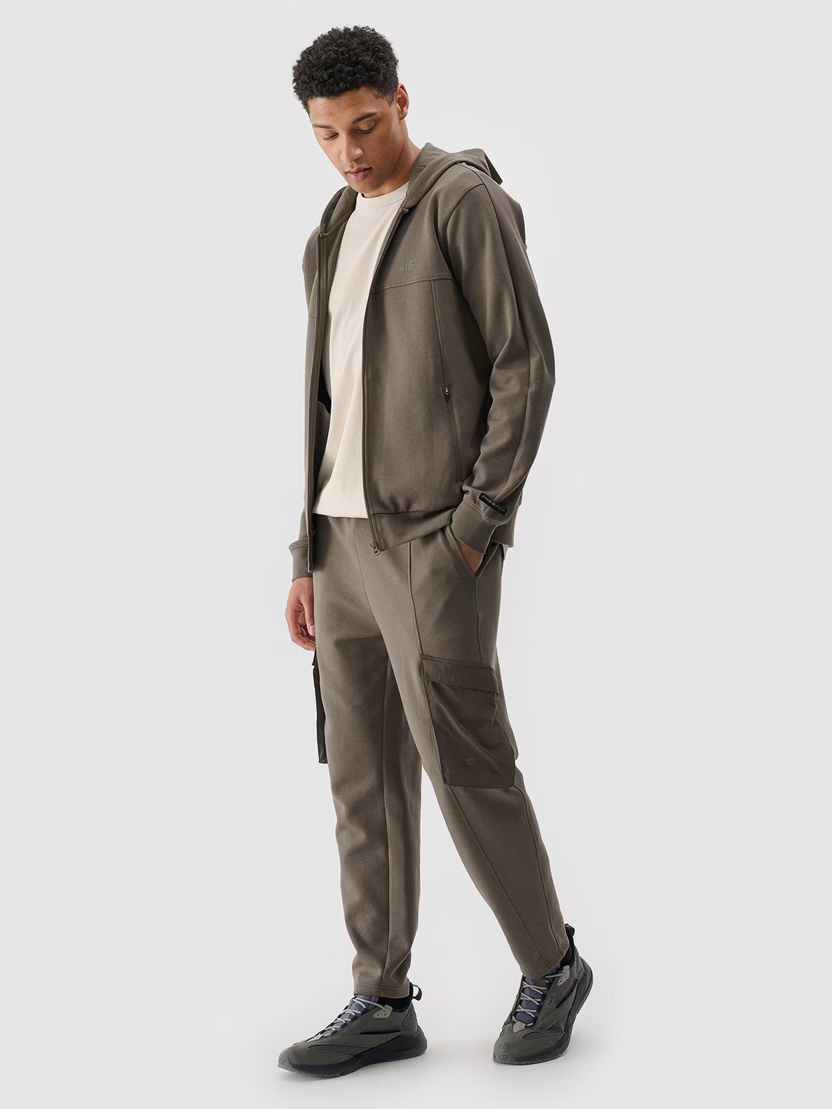 Spodnie casual cargo męskie