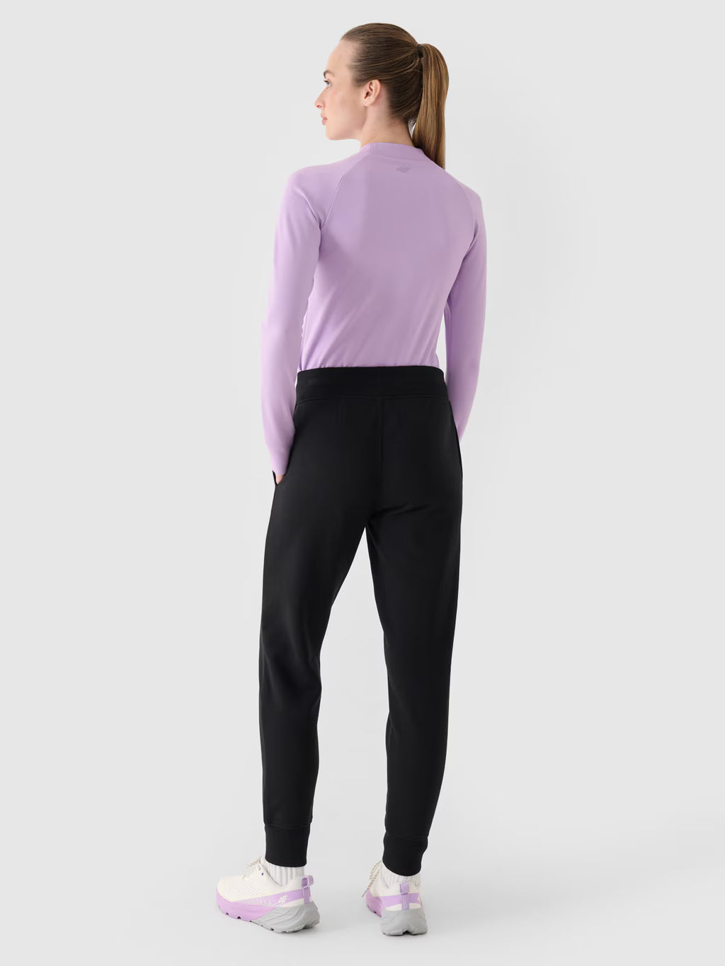 Spodnie dresowe joggery damskie
