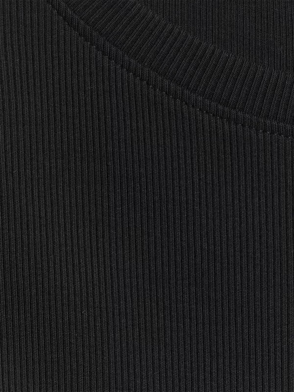 Longsleeve slim z prążkowanej dzianiny damski