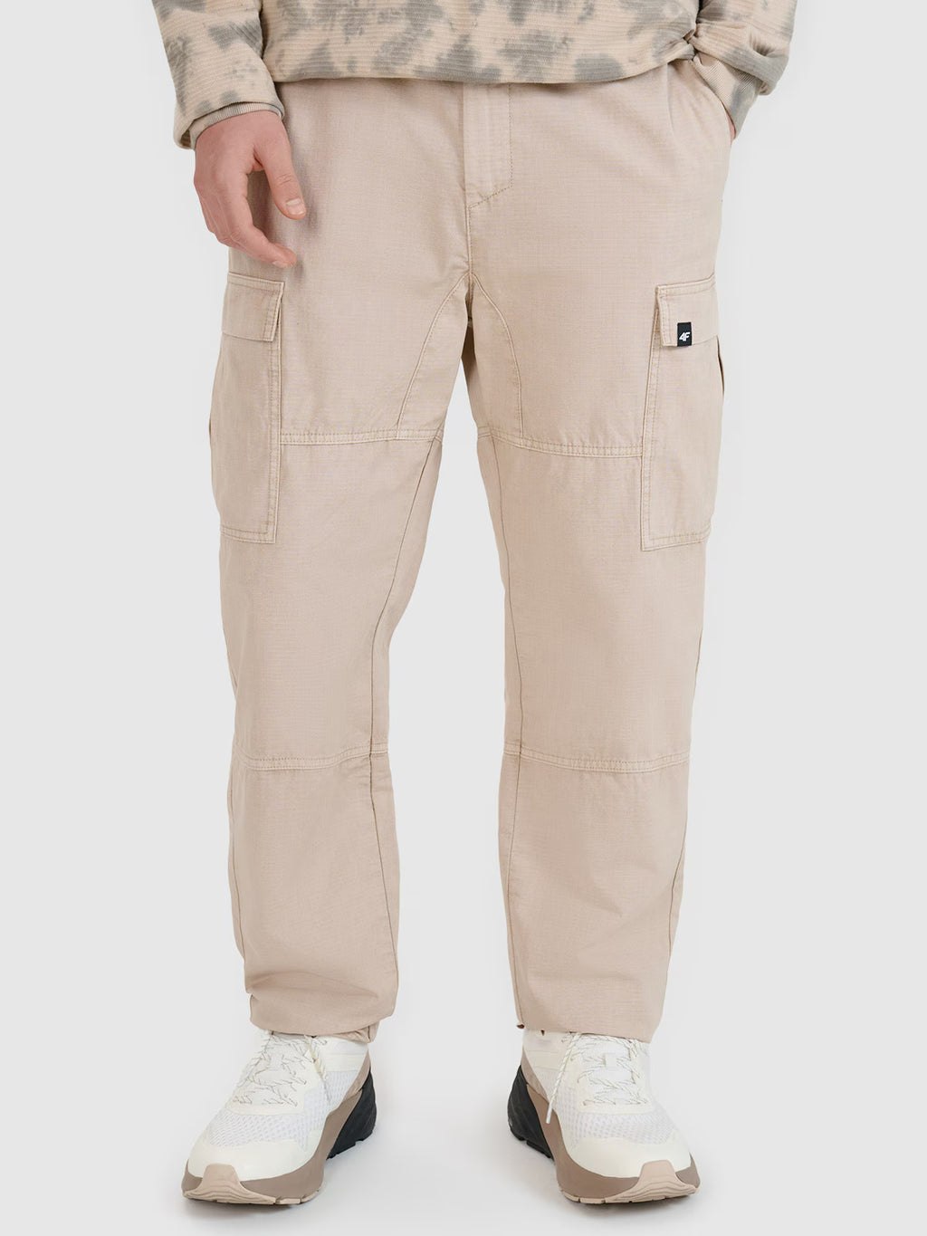 Spodnie casual cargo męskie