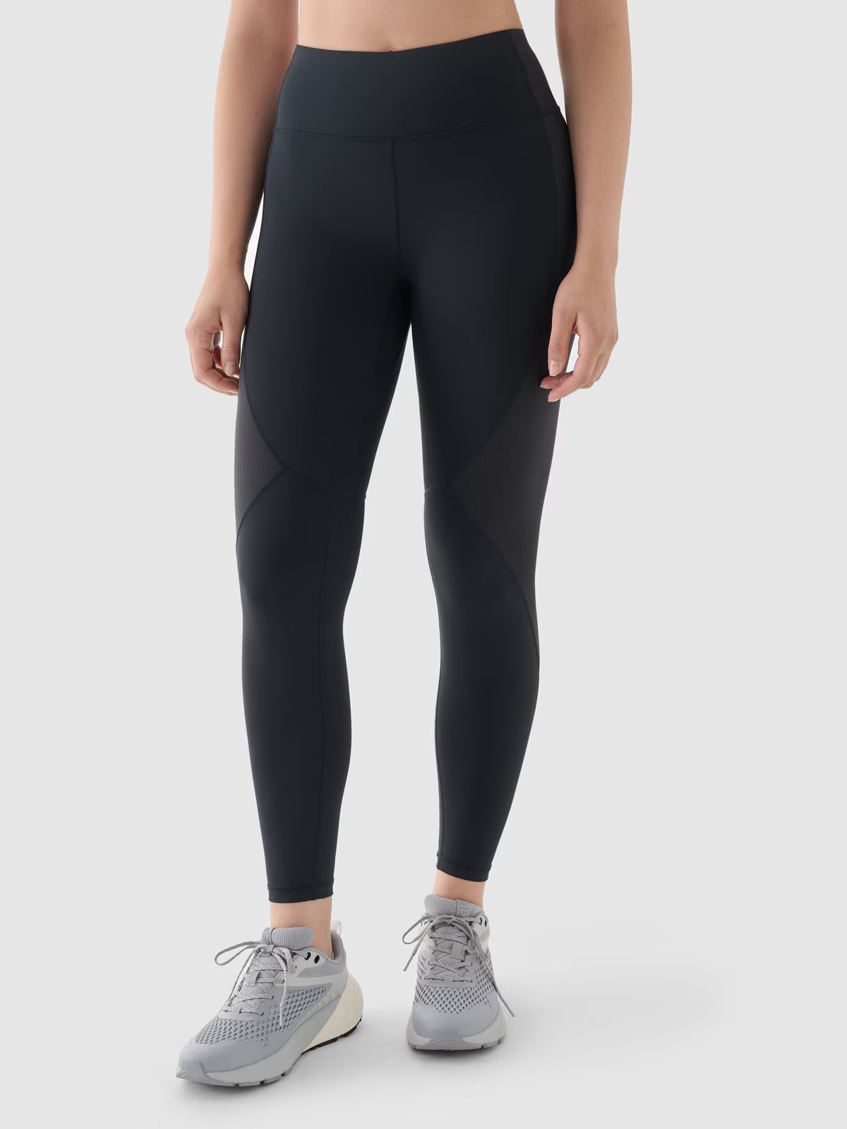 Legginsy treningowe z wysokim stanem damskie