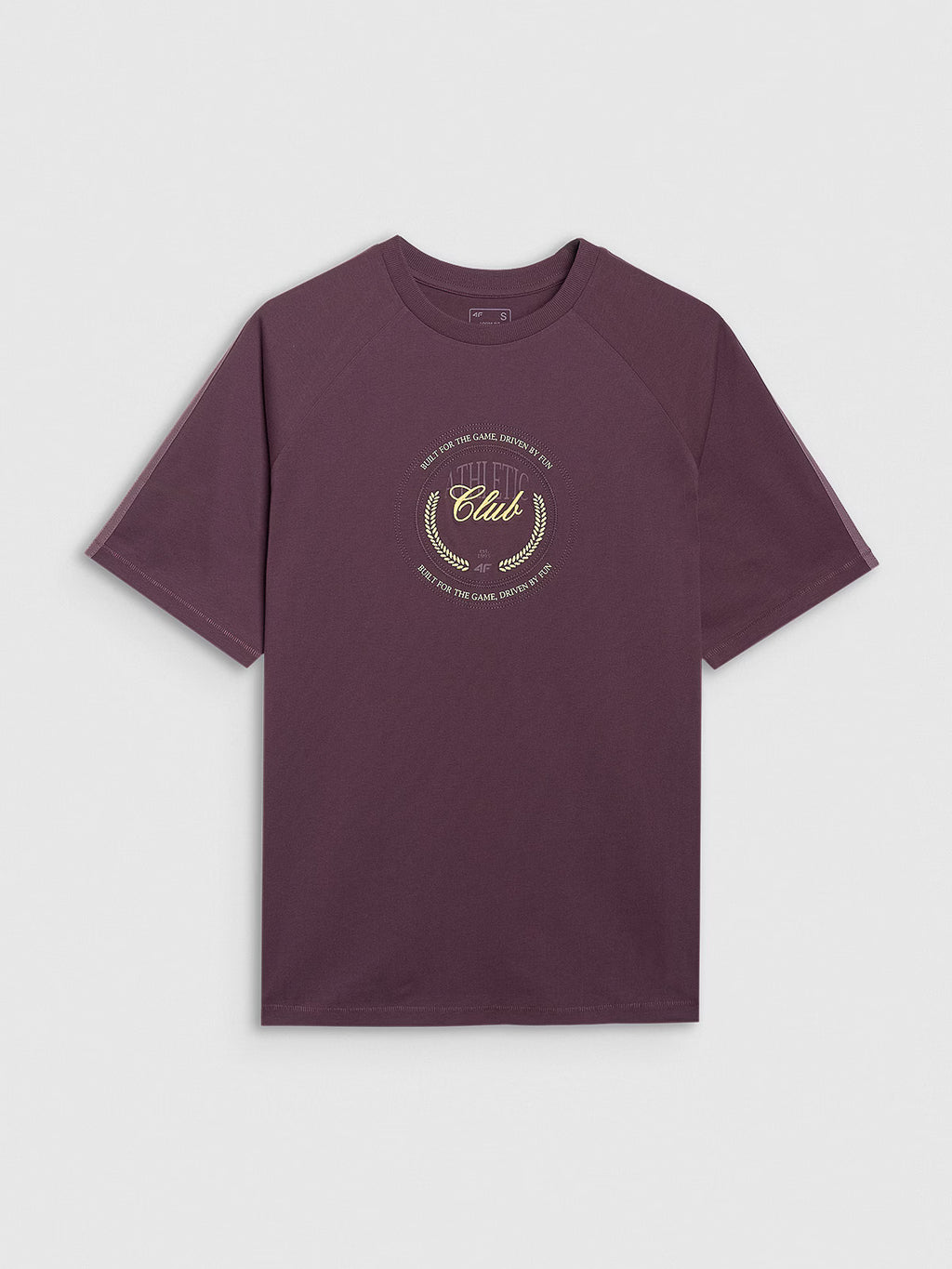 T-shirt oversize z nadrukiem damski