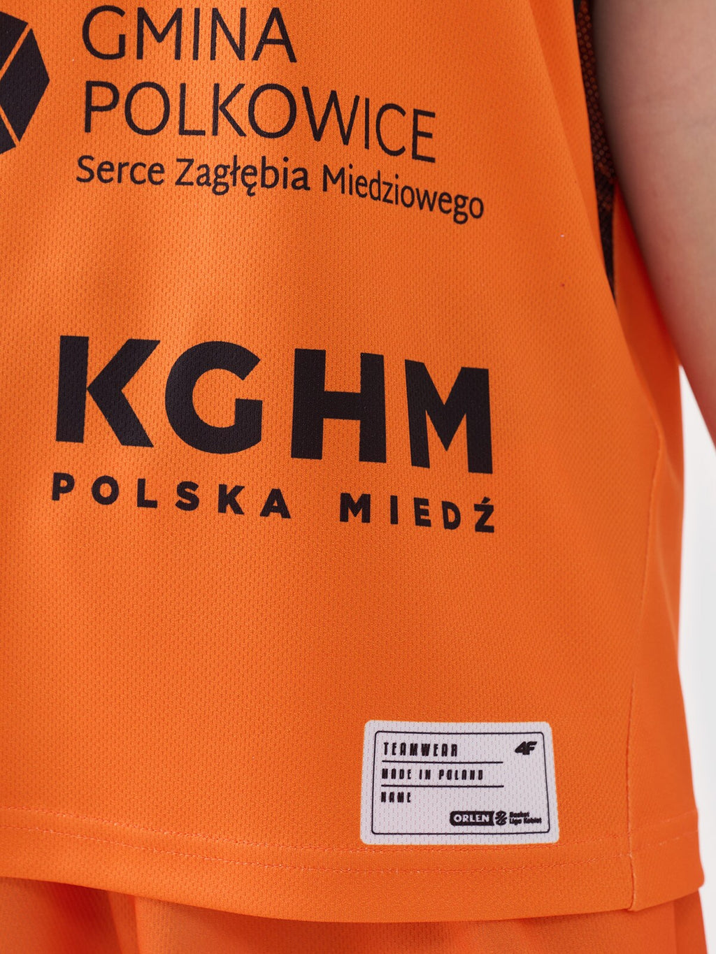 Koszulka meczowa replika domowa z sezonu 2024/25 dziecięca 4F x MKS Polkowice