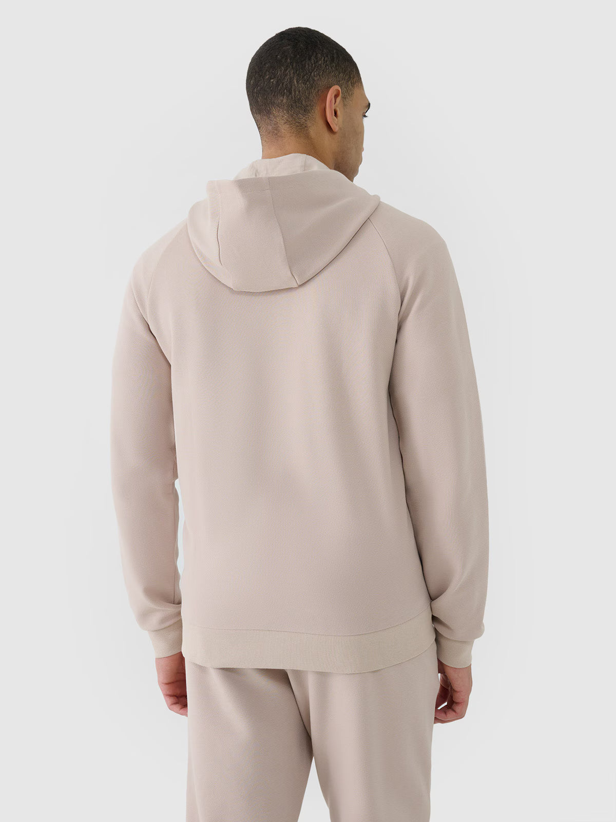 Bluza dresowa rozpinana z kapturem męska