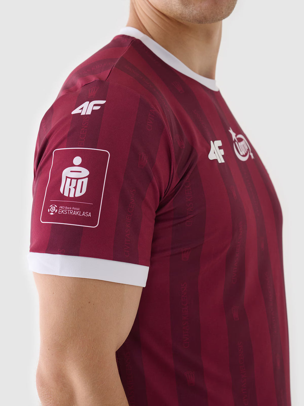 Koszulka klubowa wyjazdowa z sezonu 2024/25 męska 4F x Korona Kielce