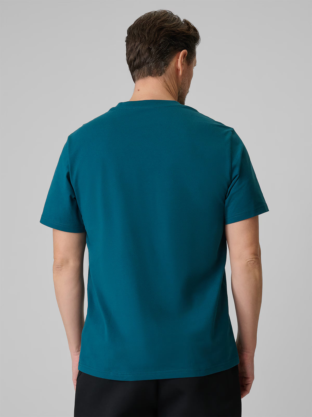 T-shirt regular z nadrukiem męski