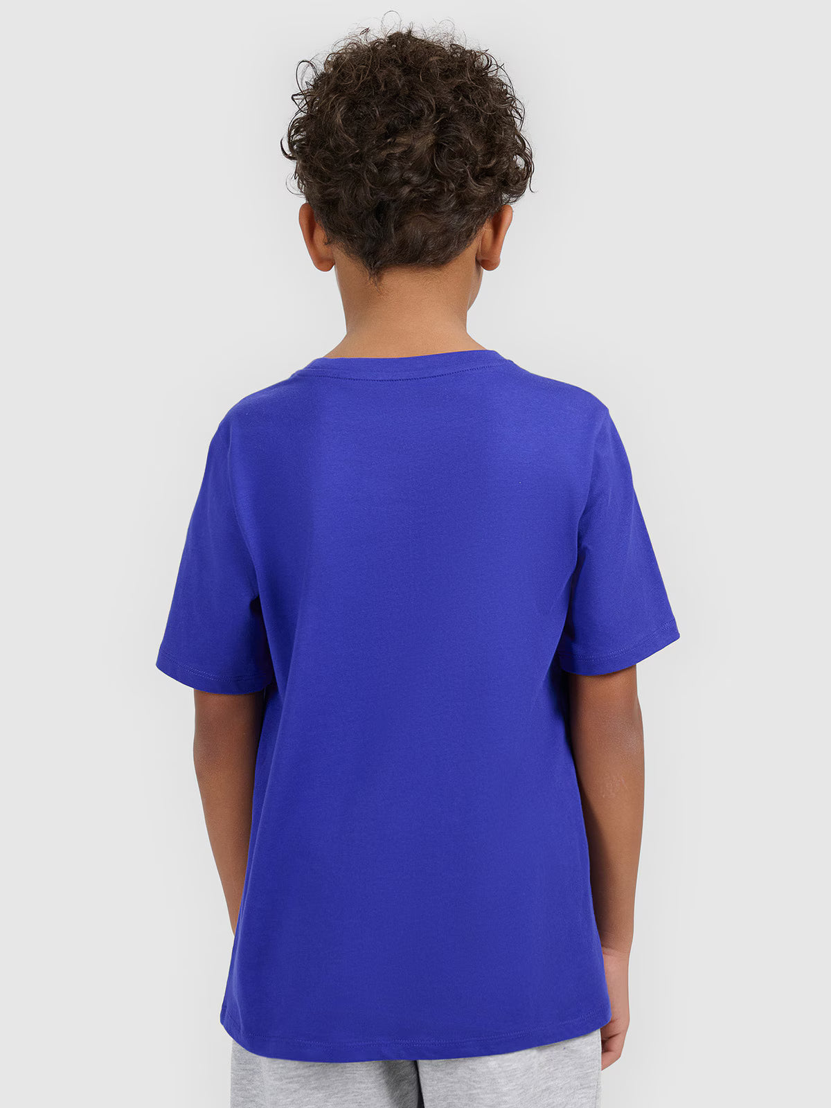 T-shirt regular gładki chłopięcy